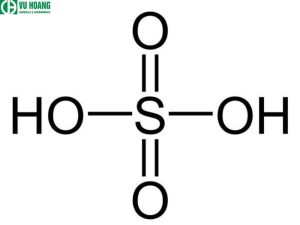 Cấu trúc hóa học của axit sunfuric