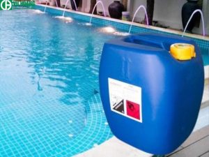 Javen khử trùng nước bể bơi