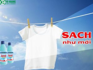 Hóa chất Javan được dùng để giặt quần áo