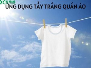 Dùng để tẩy quần áo