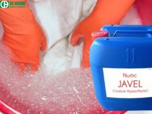 Sử dụng javen để làm sạch quần áo bẩn
