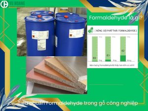 Formaldehyde trong ngành hoá chất sản xuất gỗ ép