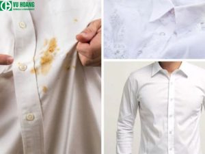 Dùng javen để tẩy quần áo