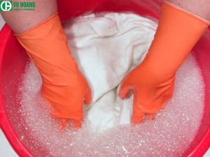 Dùng để giặt quần áo bẩn