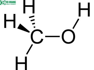 Công thức cấu tạo của metanol
