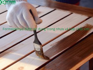 Sử dụng formalin trong nhựa và hợp chất sơn