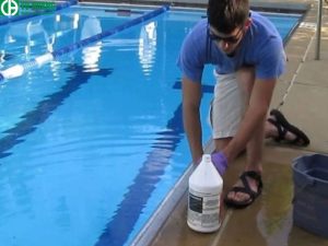 Ứng dụng trong xử lý nước hồ bơi