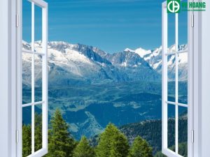 Mở cửa sổ để thông gió