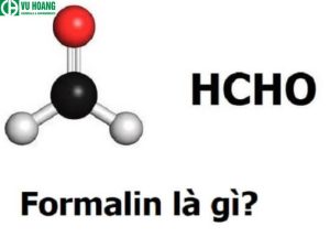 Cấu trúc hóa học của formalin