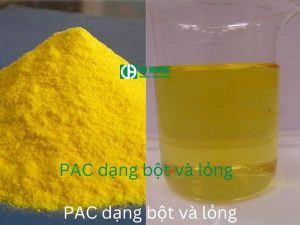 PAC tồn tại ở dạng lỏng và rắn