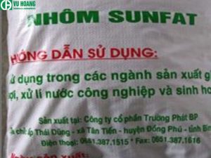 Top 5 hóa chất xử lý nước thải công nghiệp và nước thải sinh hoạt - Hóa chất phèn nhôm