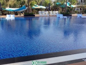 HCl dùng để xử lý nước trong bể bơi