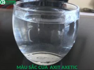 Màu của axit axetic