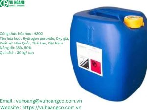 Sử dụng hóa chất H2O2 để xử lý rác thải