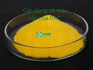 Các loại và màu sắc của PAC