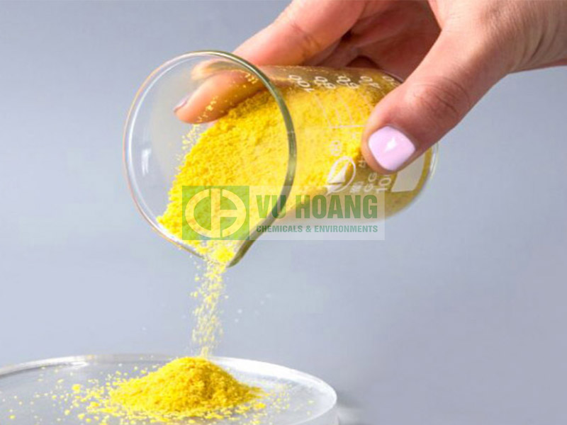 Ứng dụng hóa chất xử lý nước PAC 31% màu vàng chanh