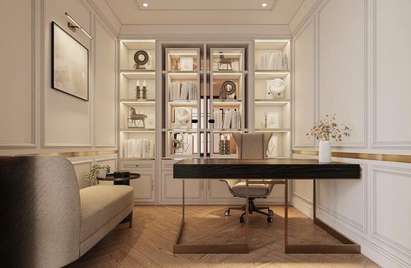 Ứng dụng ánh sáng trắng trong phòng đọc sách