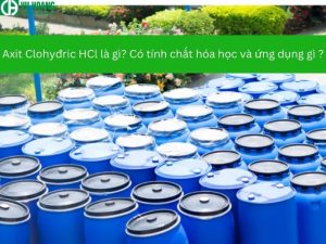 Axit clohydric là gì? Tính chất hóa học và ứng dụng của nó là gì?