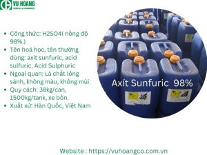 Cung cấp axit sunfuric giá TỐT - uy tín