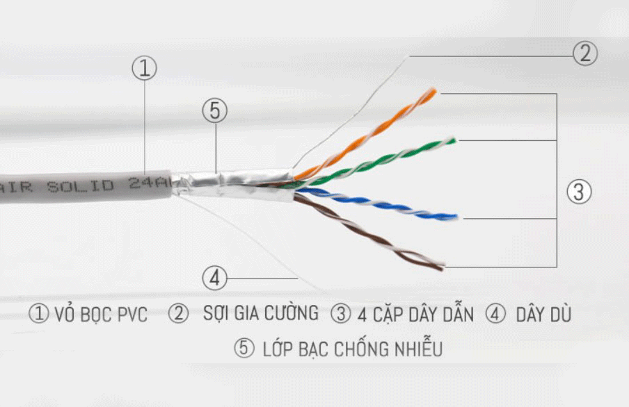 Cáp mạng Category 6 hoạt động như thế nào?