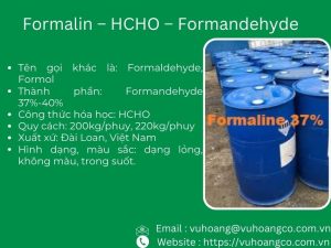 Những điều bạn cần biết Formaldehyde 37% - HCHO như thế nào?