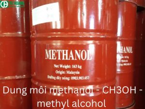 Dung môi metanol - CH3OH - rượu metyl 