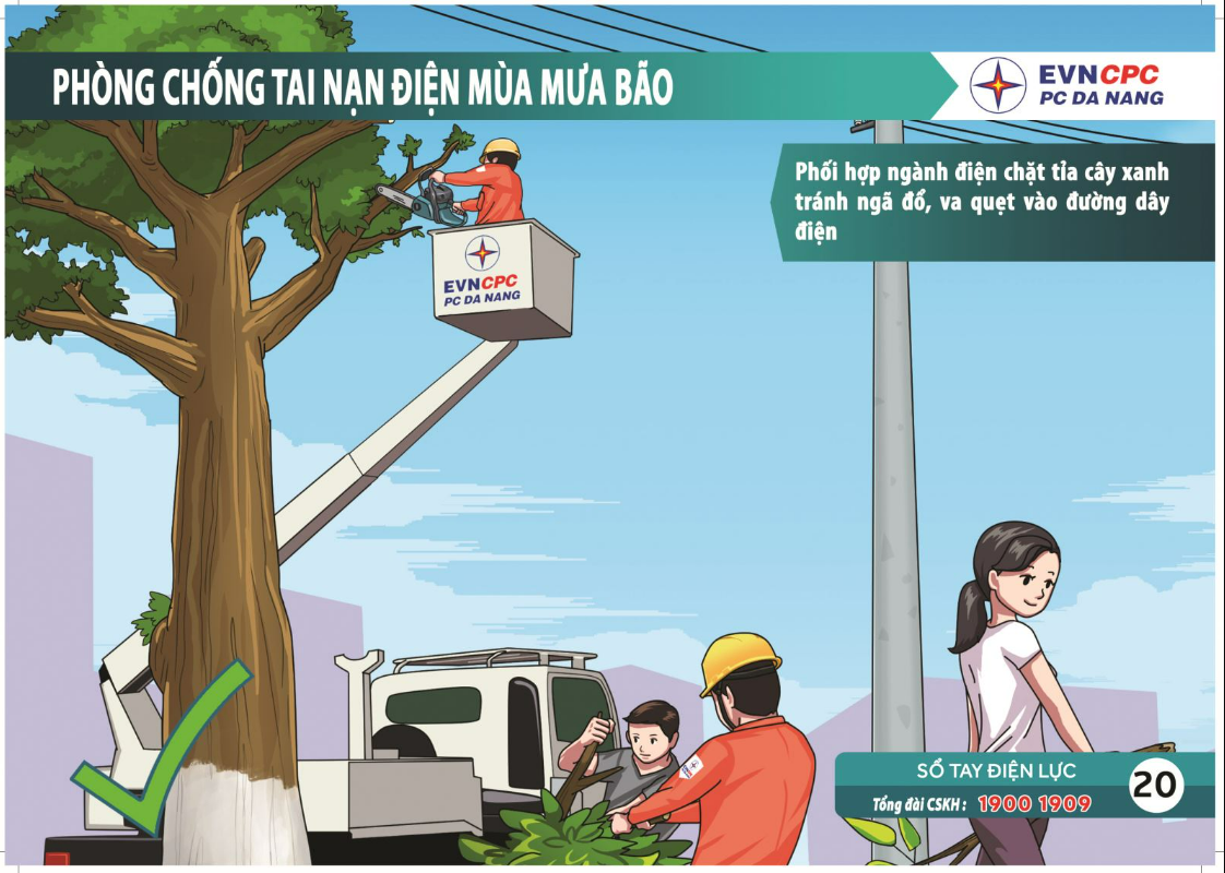 Đề phòng tai nạn điện khi mưa lớn