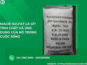Magiê sunfat là gì? Tính chất và ứng dụng của nó trong đời sống