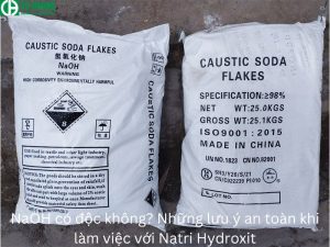 NaOH có độc không? Những lưu ý an toàn khi sử dụng Natri Hydroxide