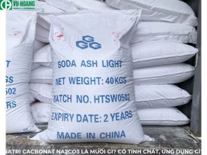 Natri cacbonat Na2CO3 là muối gì? Tính chất và ứng dụng là gì?