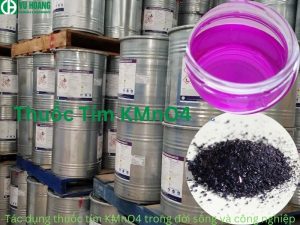 Tác dụng của thuốc tím KMnO4 trong đời sống và công nghiệp