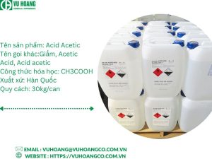 Tìm hiểu về axit axetic Ch3COOH