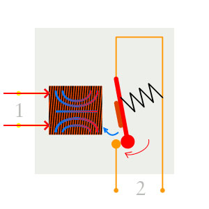 Rơle hoạt động bình thường