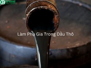 Ca(OH)2 là chất phụ gia trong dầu thô