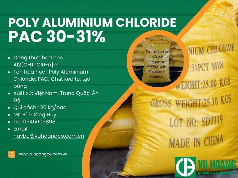 Bột vàng Trung Quốc PAC để xử lý nước thải