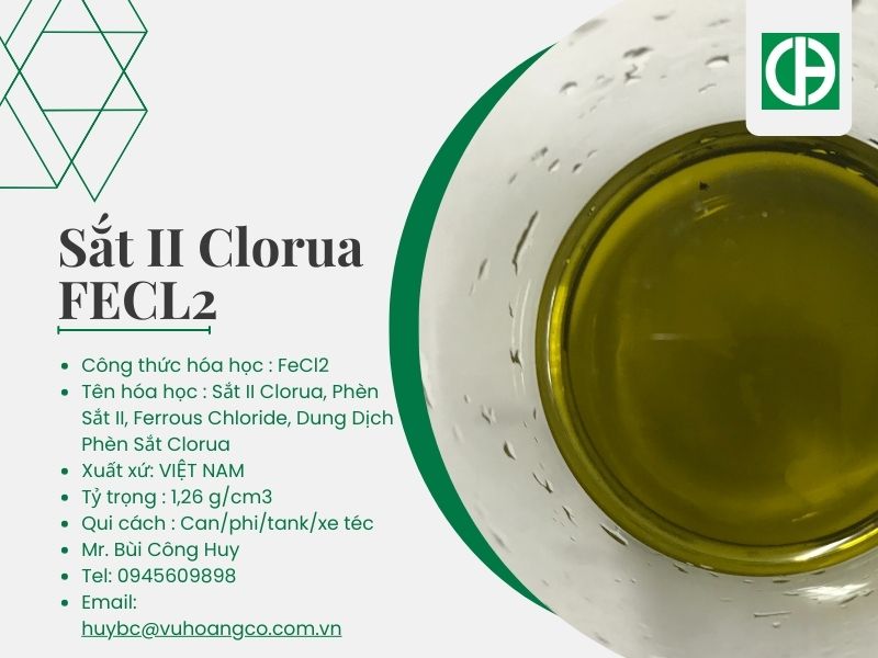 Địa chỉ bán FeCl2 uy tín, chất lượng ở miền Bắc