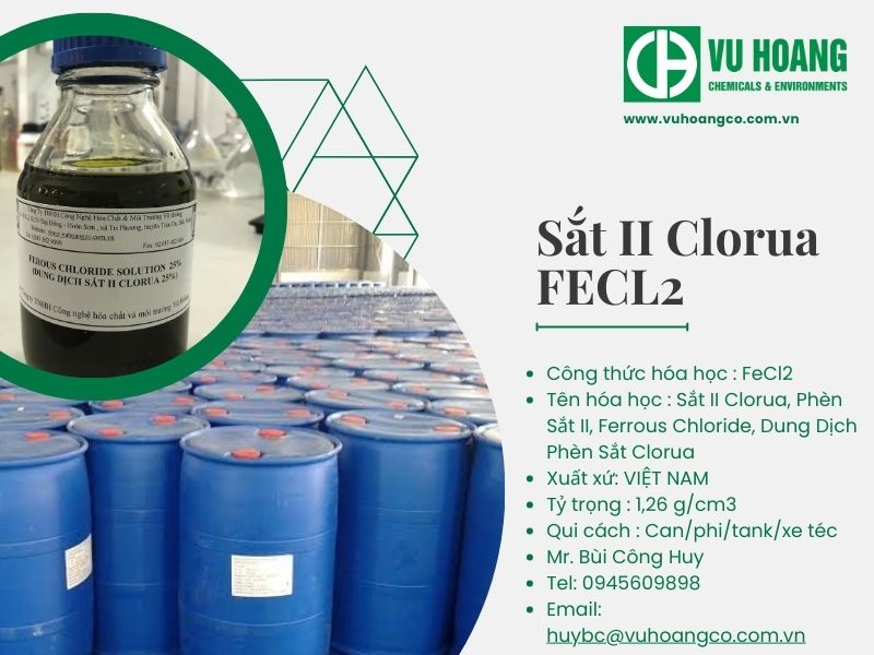 Dung dịch FeCl2 (kim loại clorua)