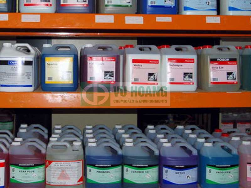 Vũ Hoàng cung cấp hóa chất giặt là uy tín