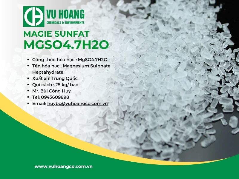 Magiê Sulphate Heptahydrate là gì